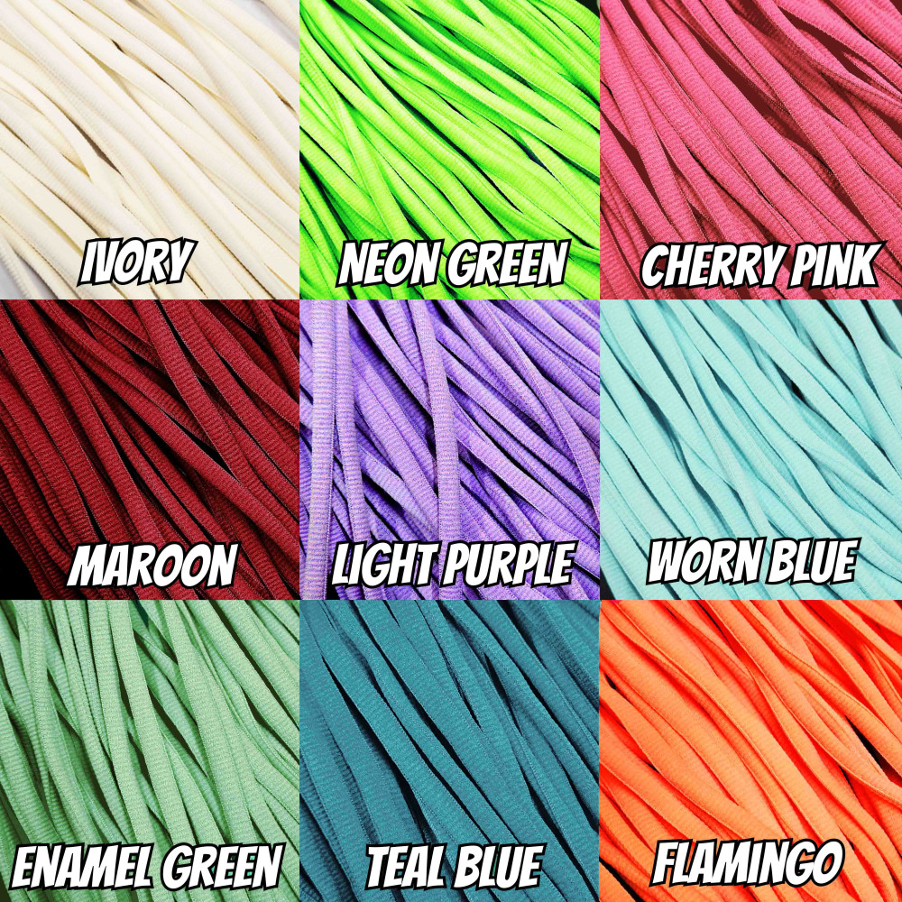 Thick SB Oval Shoelaces-For SB Dunk-Over 60 Colours Thick SB Oval Shoelaces-For SB Dunk-Over 60 Colours